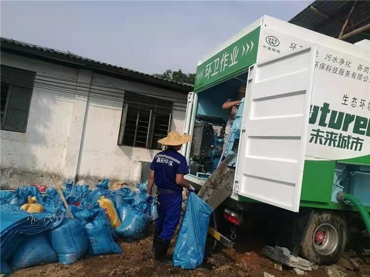 溧阳工业污泥压干处理